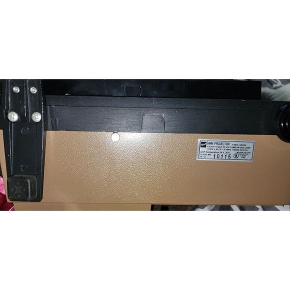 Vintage GAF 2488 6251-102 Dual 8 Automatic movie projector - Picture 7 of 9